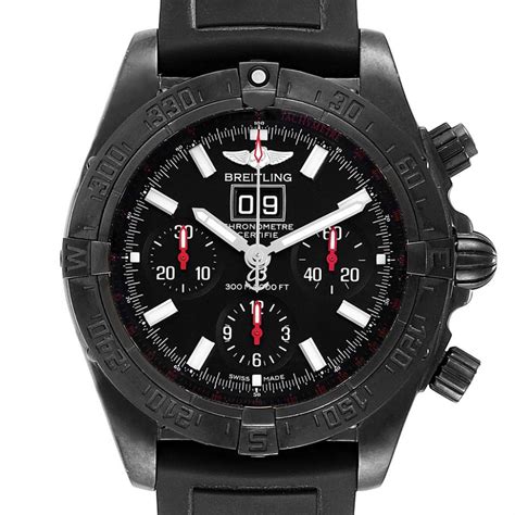 breitling blackbird blacksteel limited edition replica|breitling chronomat blackbird.